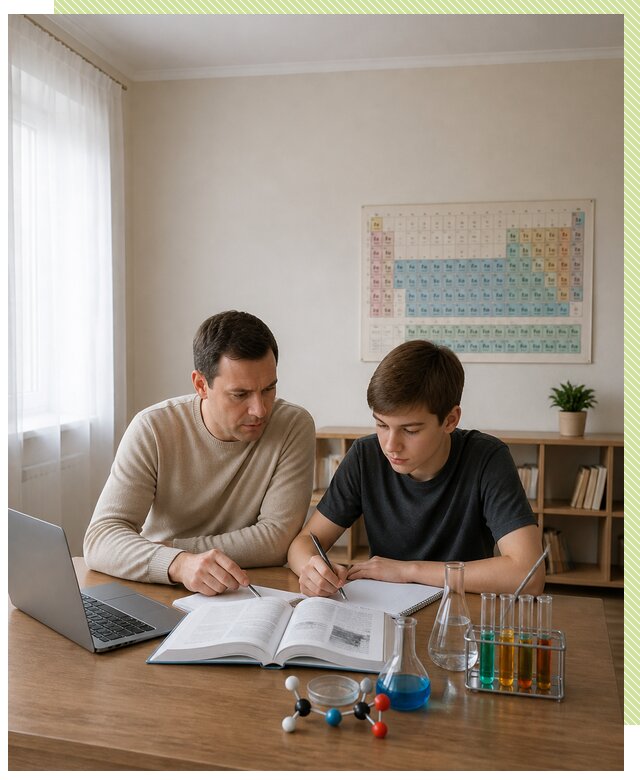 Репетитор по химии 8 класс в Кстове по цене от 1222 р. | Репетитор-Ксв